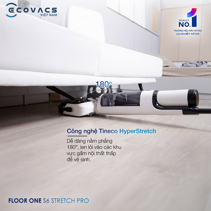 Tineco Floor One Stretch S6 Pro tính năng 1