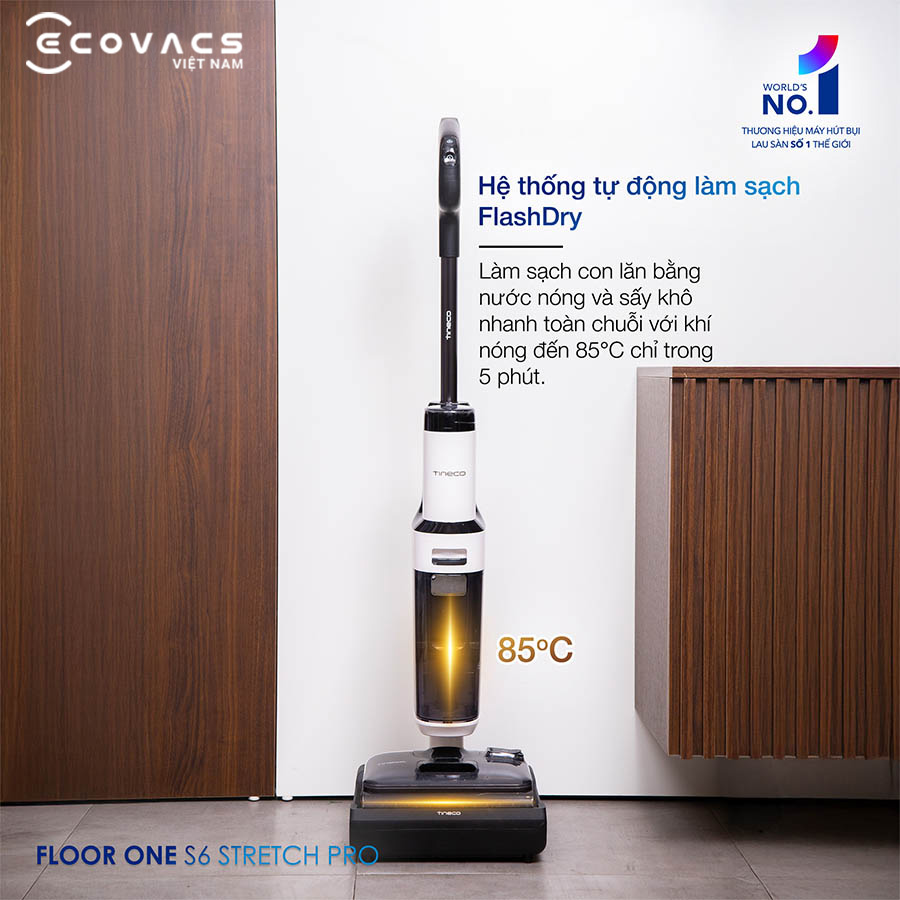 Tineco Floor One Stretch S6 Pro tính năng 4