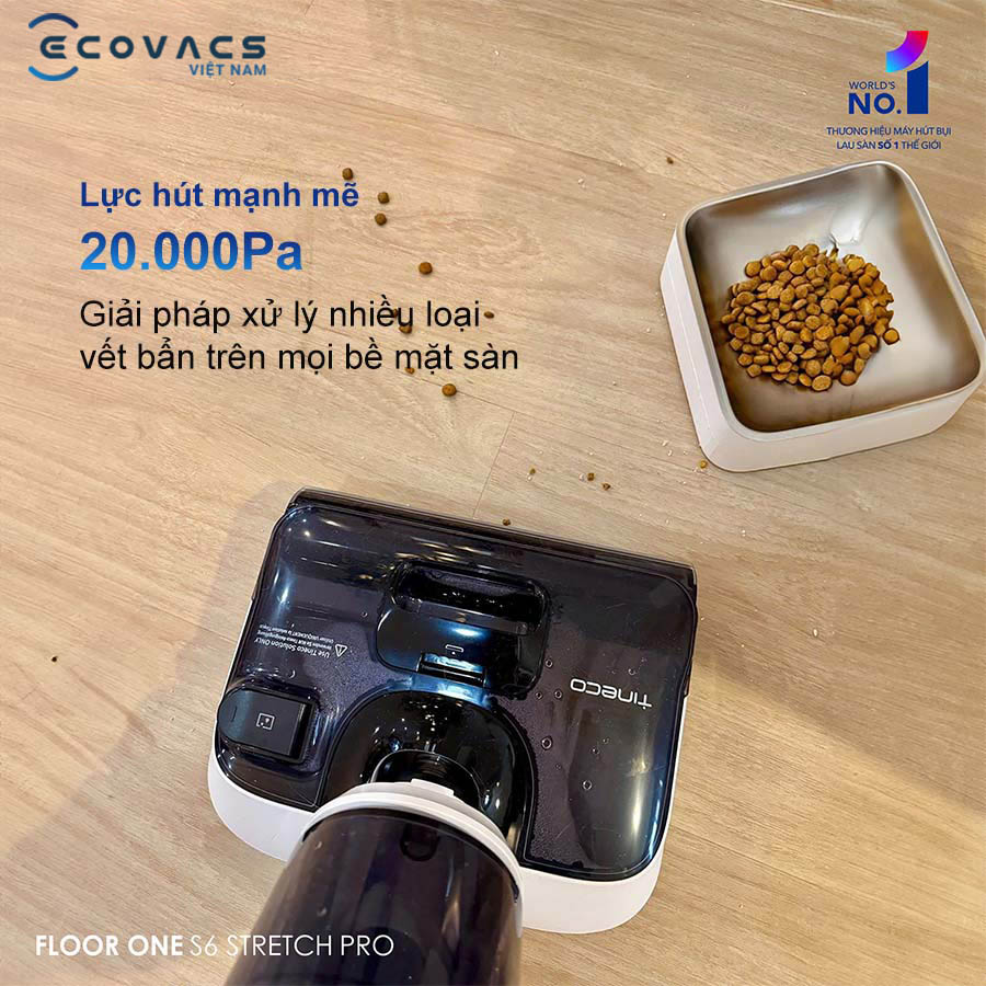 Tineco Floor One Stretch S6 Pro tính năng 5