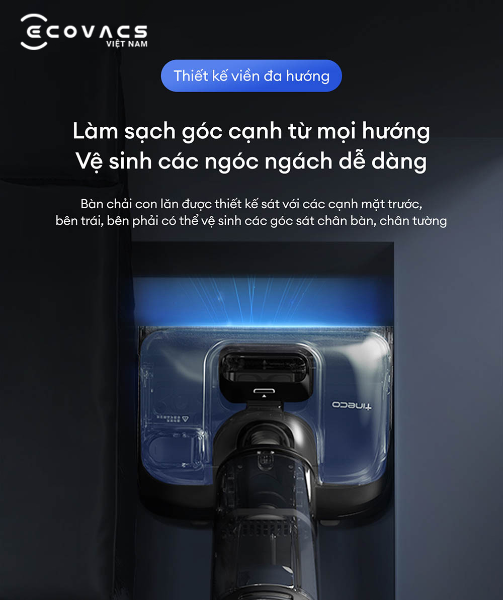 Tineco Floor One Switch S7 Stretch đặc tính sản phẩm 15