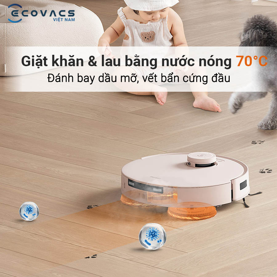 Ecovacs Deebot T30 Pro Omni đặc tính sản phẩm 4