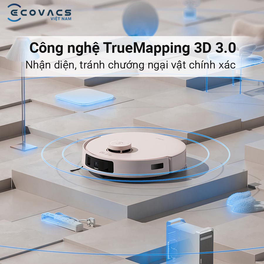 Ecovacs Deebot T30 Pro Omni đặc tính sản phẩm 10