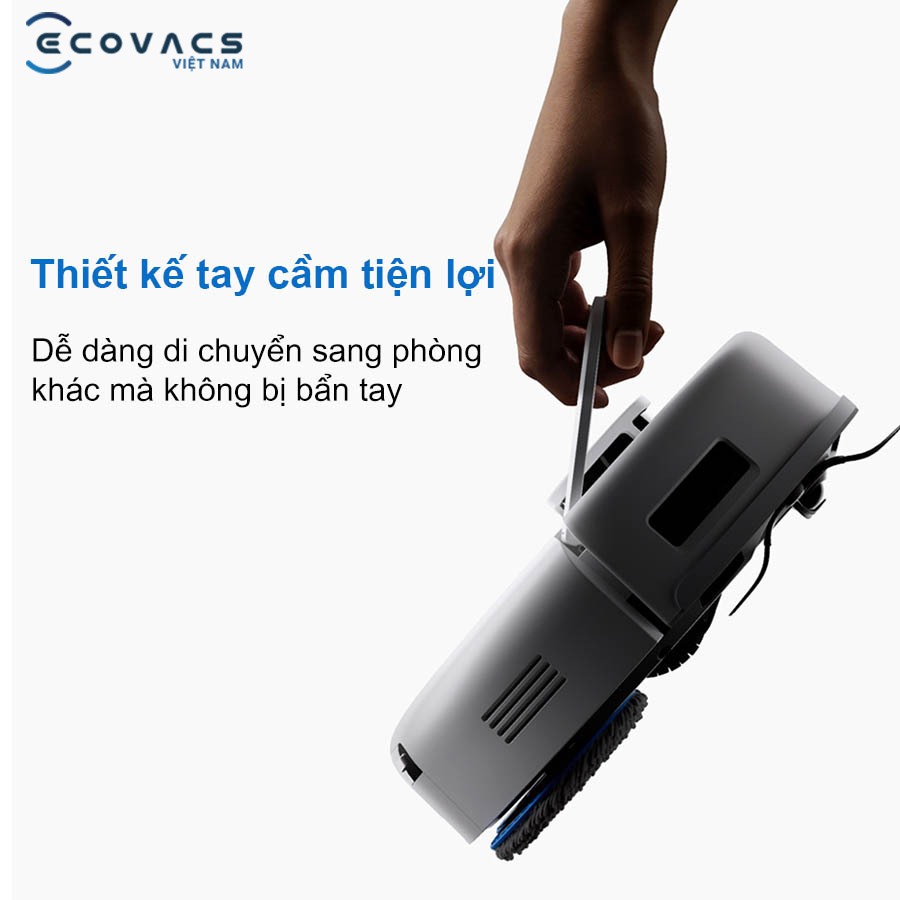 Robot Ecovacs Deebot Mini tay cầm tiện lợi