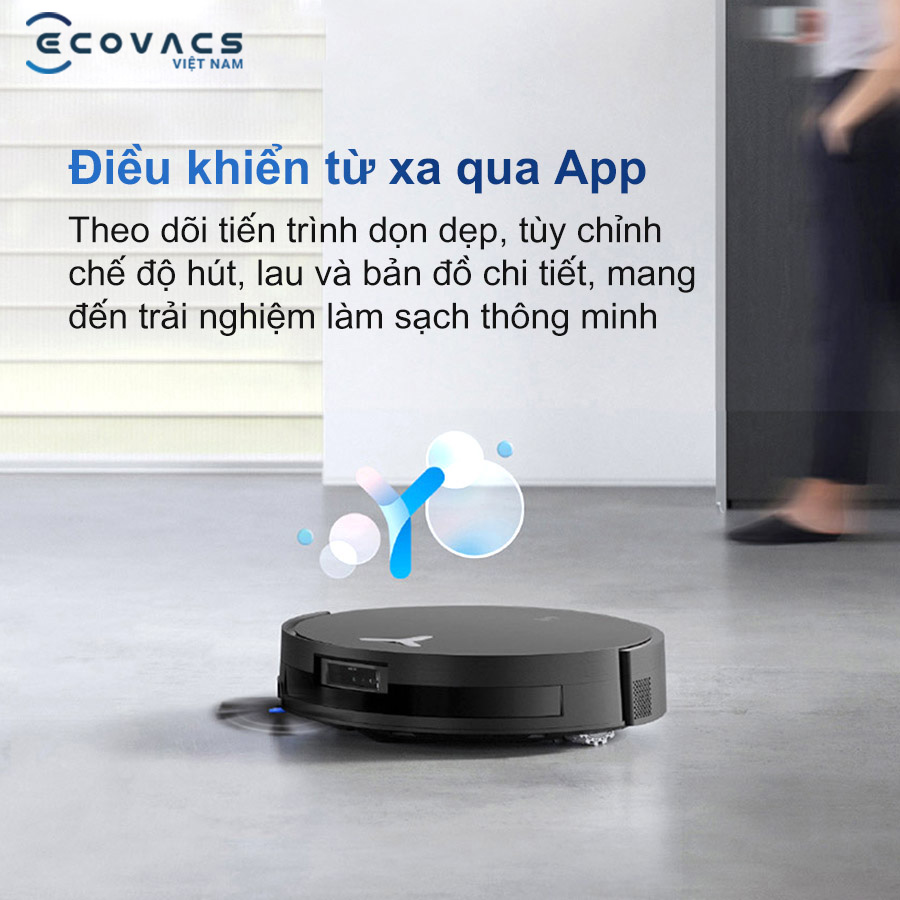 Robot Ecovacs Deebot X11 Pro Omni điều khiển qua app
