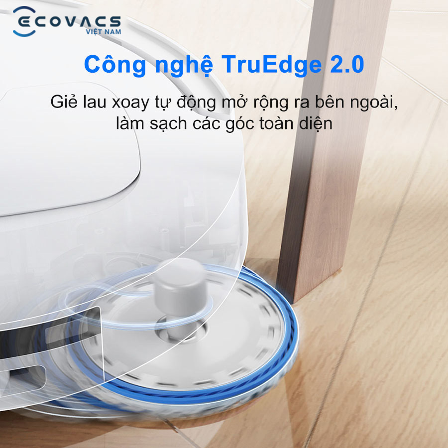 Robot Ecovacs Deebot T30C với công nghệ TrueEdge 2.0