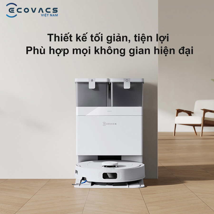 Robot Ecovacs Deebot T30C thiết kế tối giản
