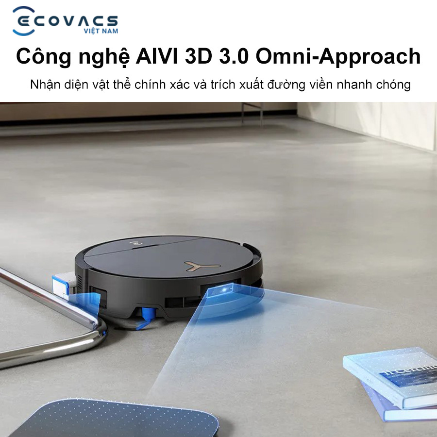 Ecovacs Deebot X9 Pro công nghệ AIVI 3D