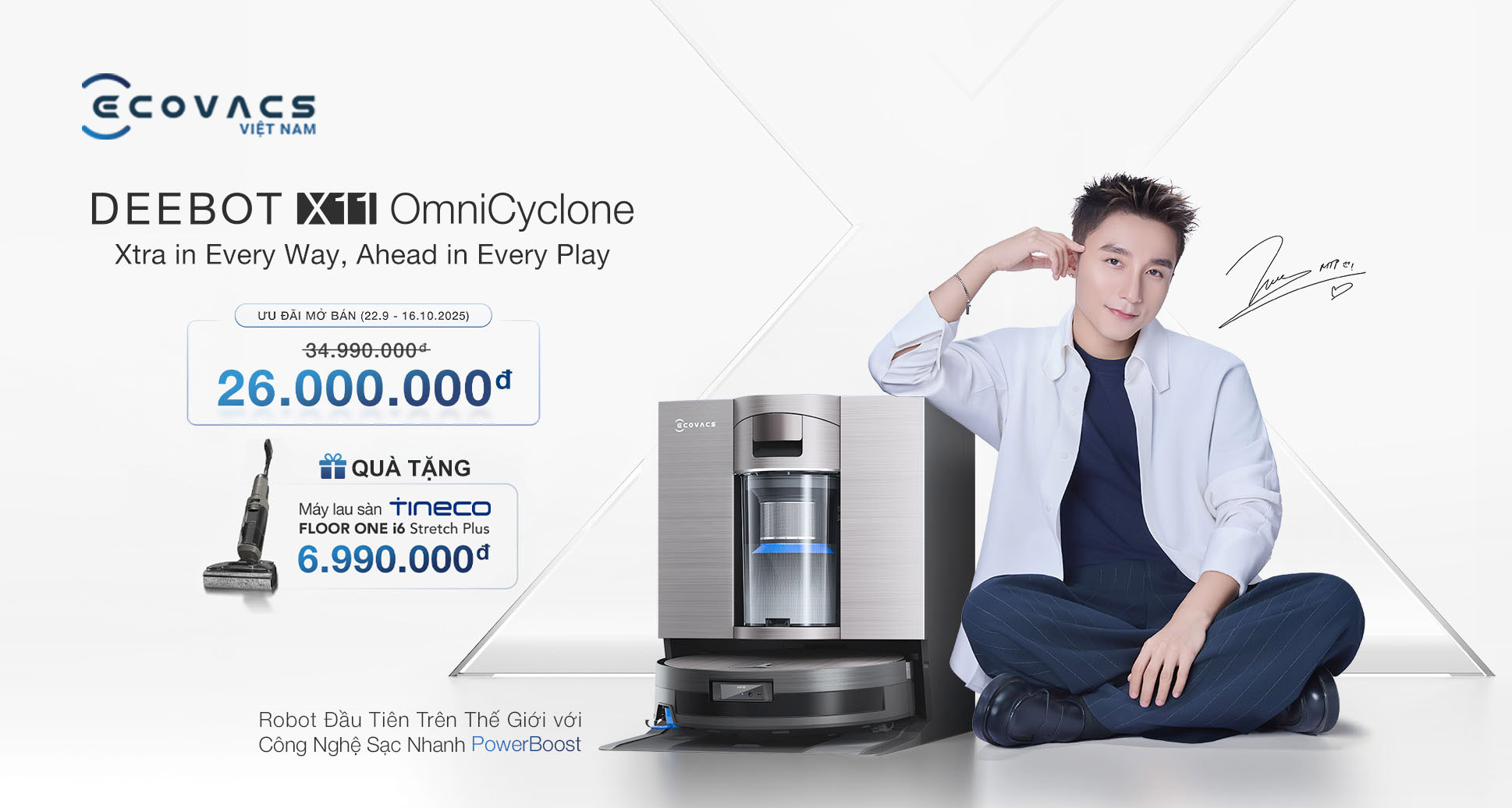 Ecovacs Deebot X11 ảnh bìa