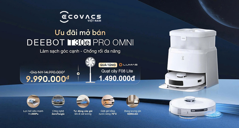 Ecovacs Deebot T30e Pro Omni