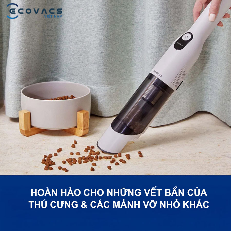 Tineco Go Mini đặc điểm lực hút mạnh