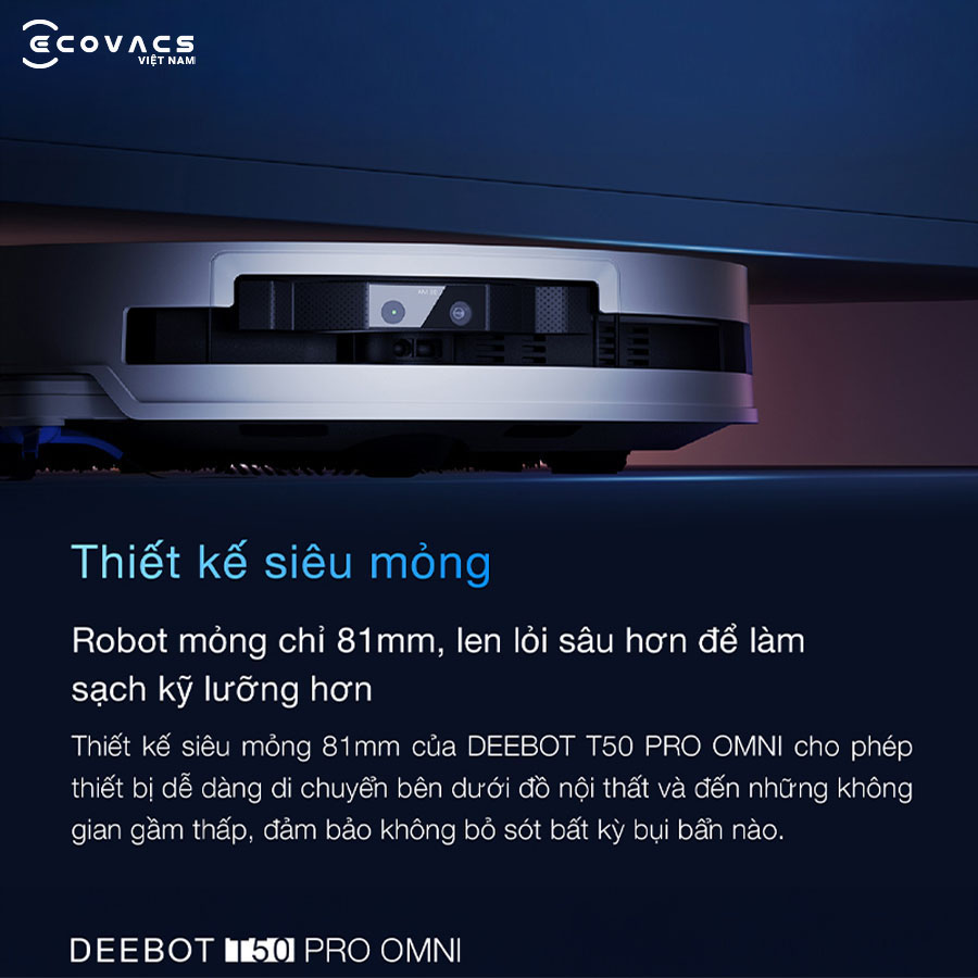 Ecovacs Deebot T50 Pro Omni 10