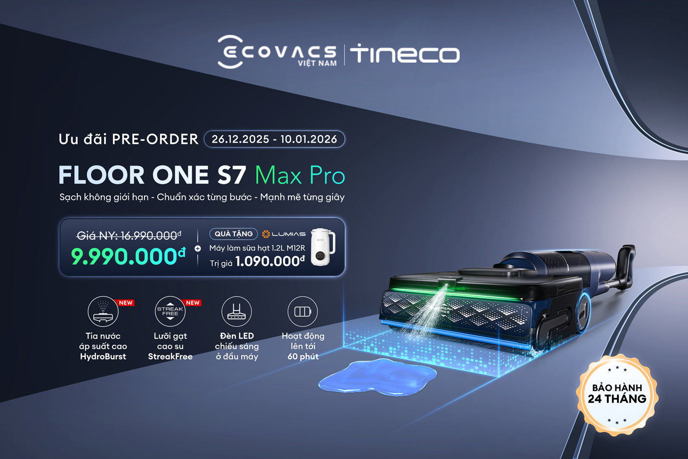 Tineco Floor One S7 Max Pro