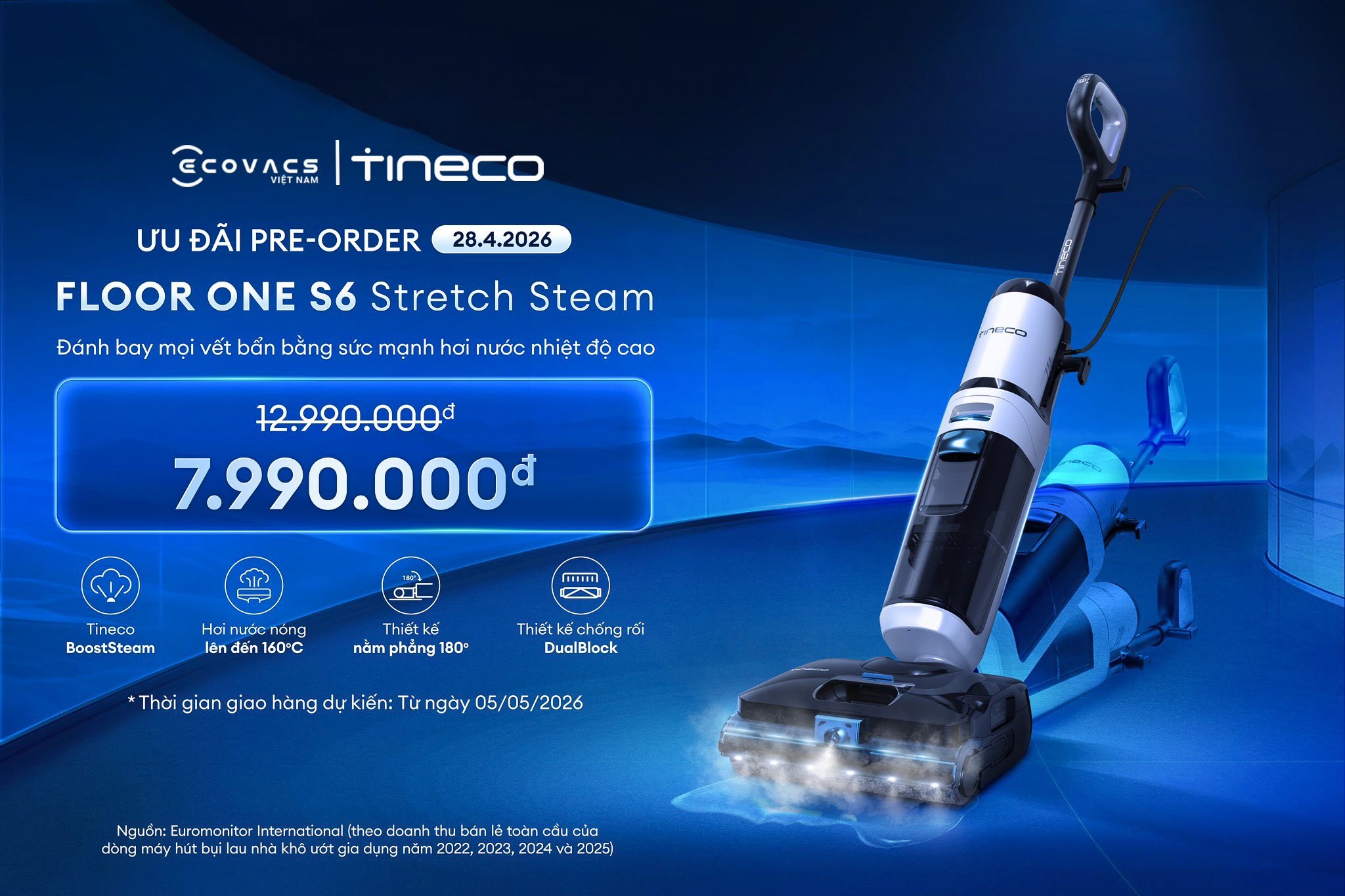 Tineco Floor One S6 Stretch Steam