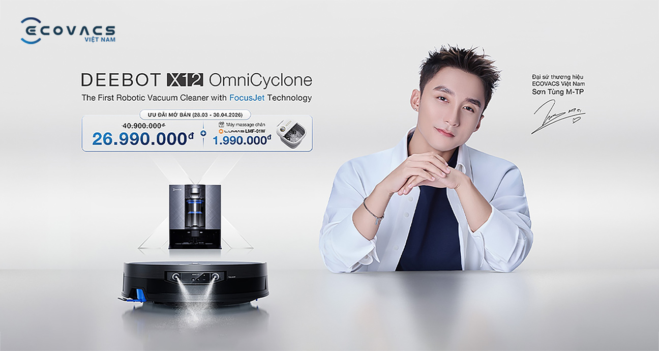 Ecovacs Deebot X12 OmniCyclone