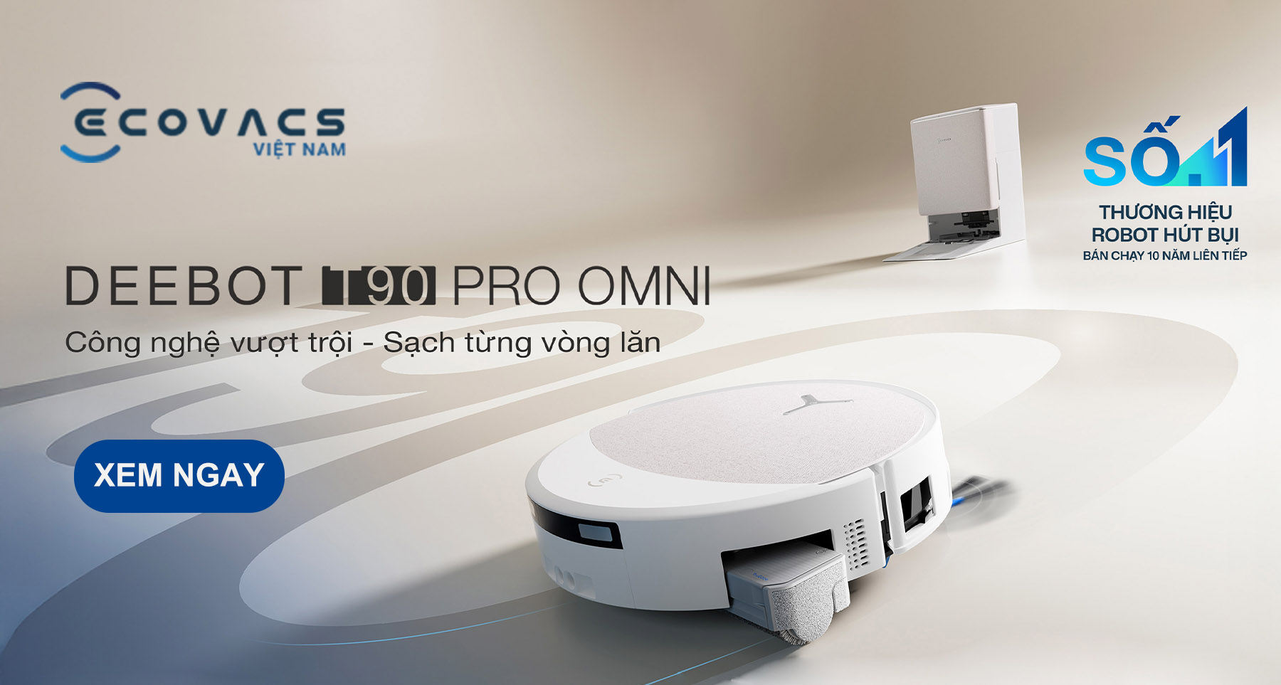 Ecovacs Deebot T90 Pro Omni