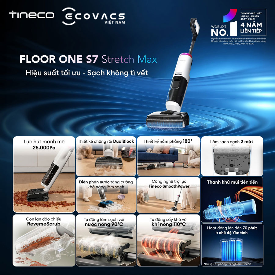 Tineco Floor One S7 Stretch Max