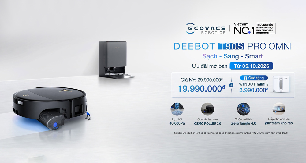 Ecovacs Deebot T90S Pro Omni
